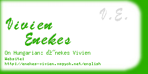 vivien enekes business card